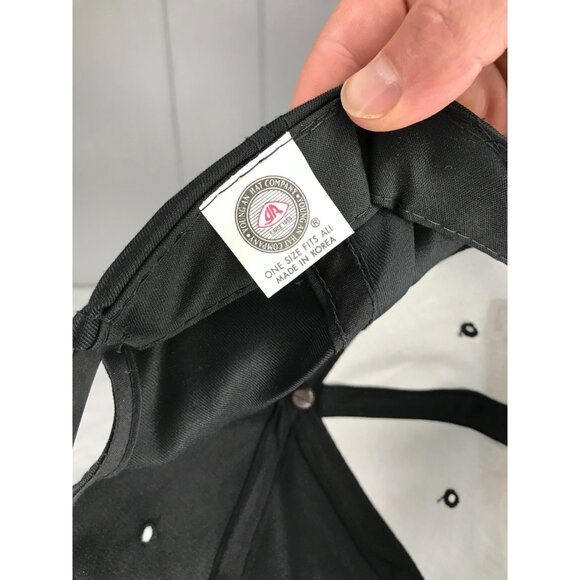 Vintage 1993 Chicago Bulls Jordan Snapback NBA Champs THREE-PEAT Youngan Hat - Picture 5 of 7